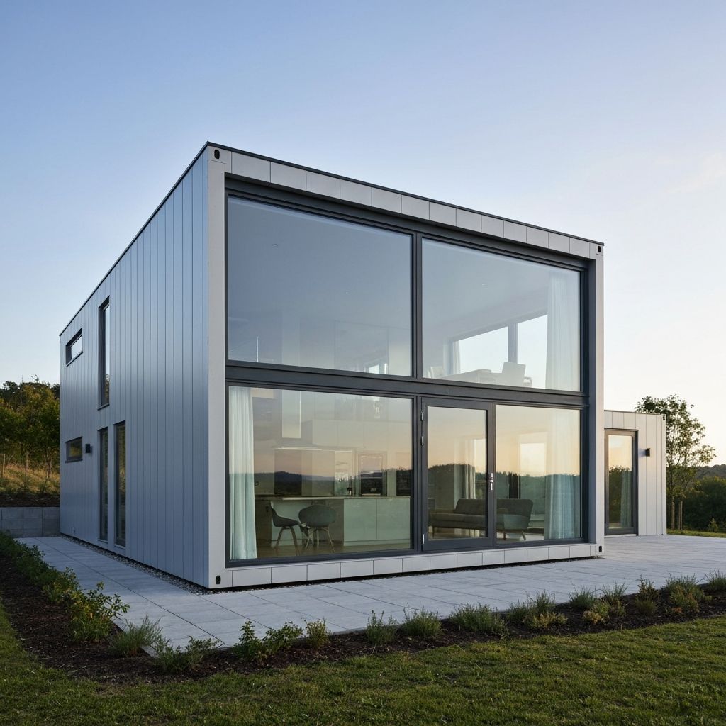 Well-maintained container home